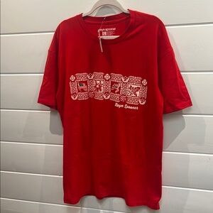 Reyn Spooner Red Short‎ Sleeve Tee Mens Large